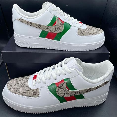 custom af1 gucci|gucci air force 1 price.